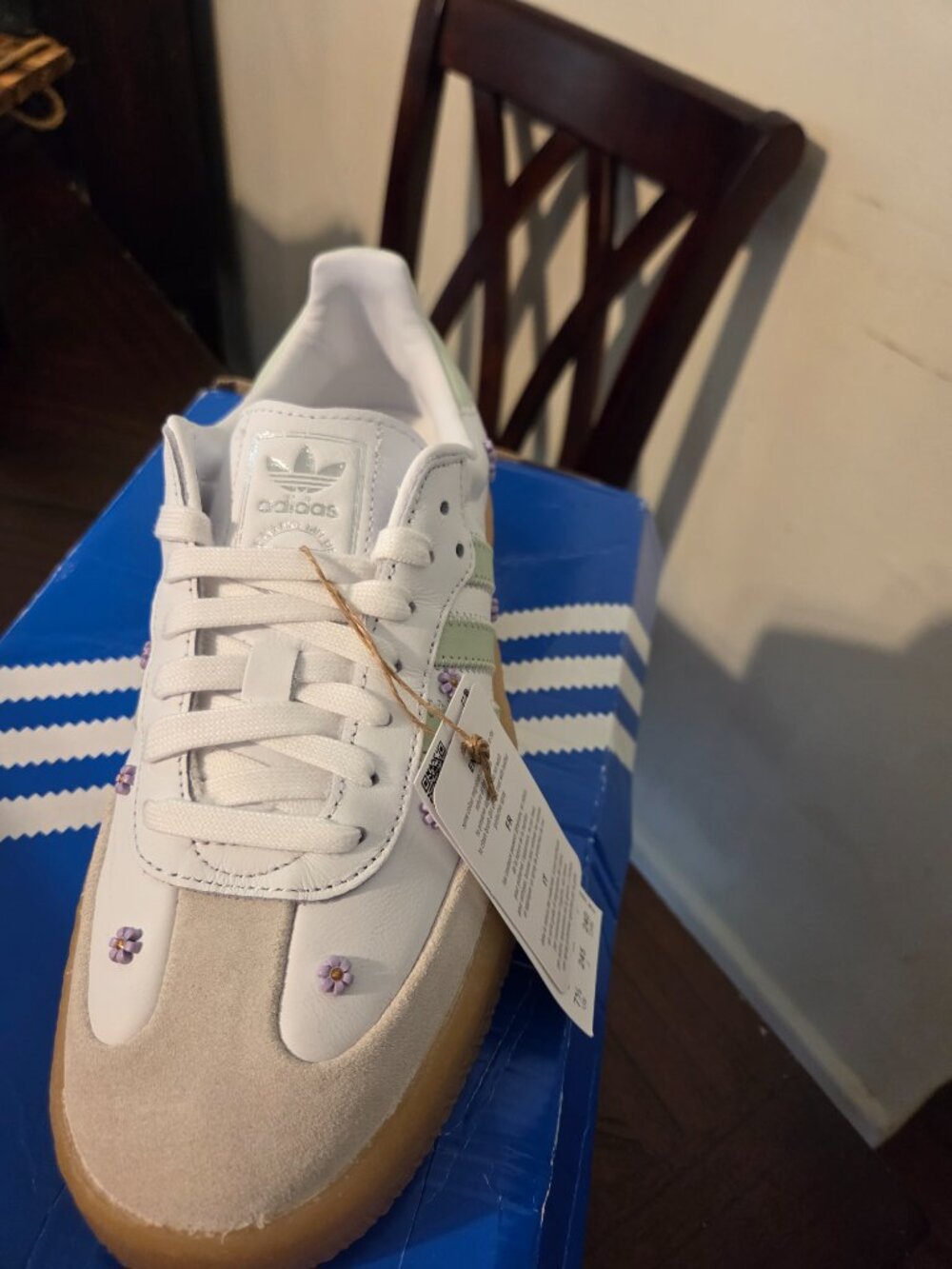 Womens Adidas Sambae size 7.5 - Picture 9 of 10